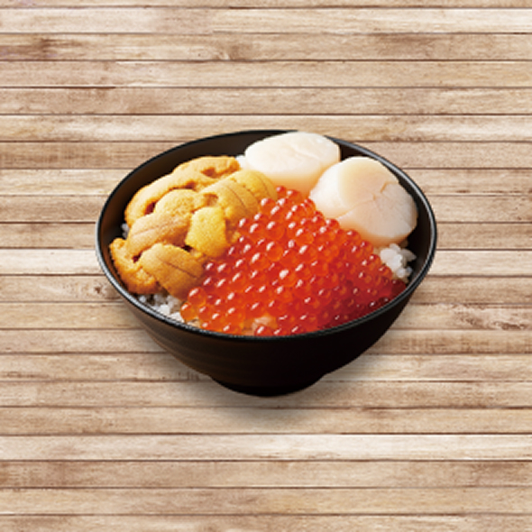 Sea Urchin＆Ikura Bowl＆Scallop